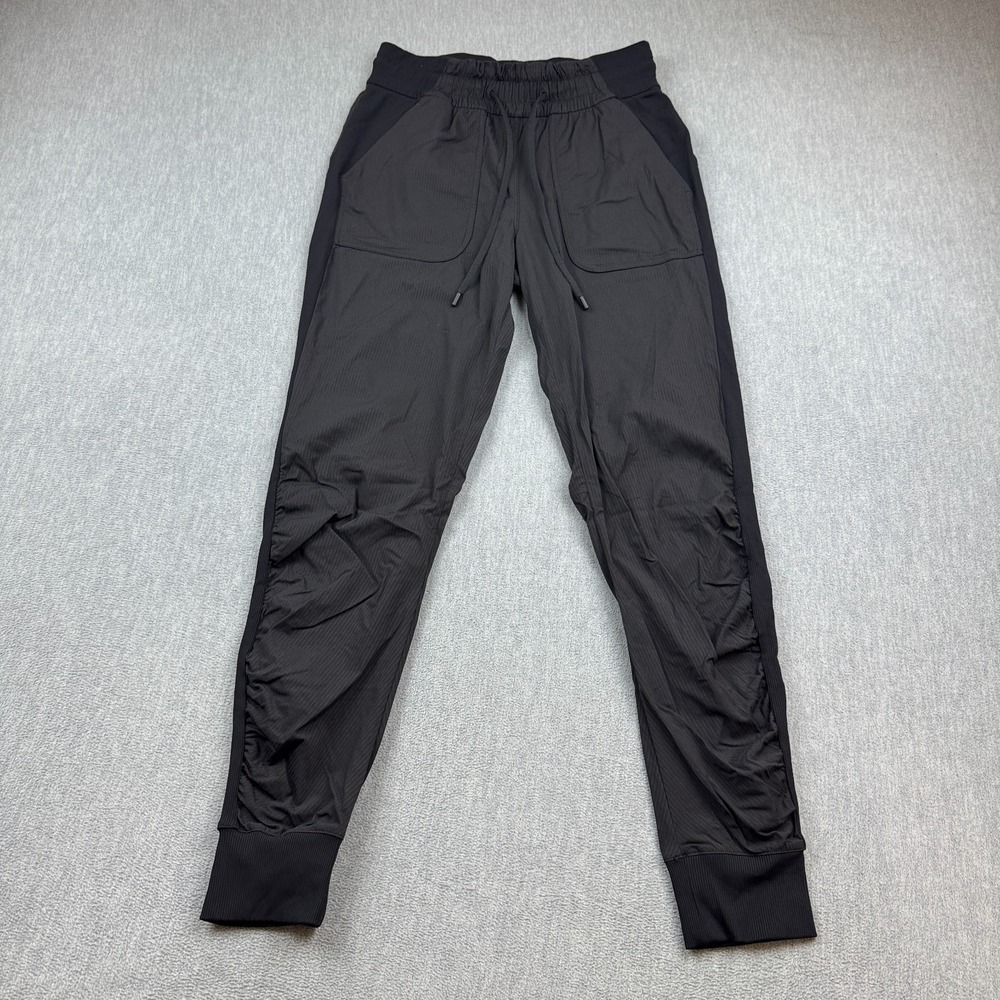 Lululemon Pants Womens 6 Black Beyond The Studio Jogger Stretch Performance Gym